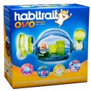 Фото 3 - клітки та вольєри Hagen HABITRALL OVO HOME-BLUE клітка для дрібних гризунів, пластик