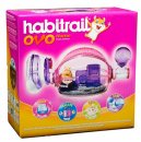 Фото 3 - клітки та вольєри Hagen HABITRALL OVO HOME-PINK клетка для мелких грызунов, пластик