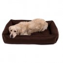 Фото - лежаки, матрасы, коврики и домики Harley & Cho SOFA BROWN лежак для собак, коричневый