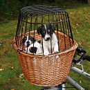 Фото - велоаксессуары Trixie Bicycle Basket - Корзина с сеткой для крепления на руле велосипеда (2806)