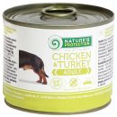 Фото - вологий корм (консерви) Natures Protection (Нейчез Протекшин) ADULT CHICKEN & TURKEY (ЕДАЛТ КУРКА ТА ІНДИЧКА) консерви для собак