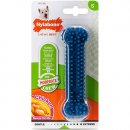 Фото 3 - игрушки Nylabone MODERATE CHEW DENTAL BONE жевательная игрушка для собак КОСТЬ, вкус курицы