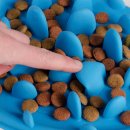 Фото 2 - миски, напувалки, фонтани Pet Home D&C миска силіконова для тварин БЛАКИТНА