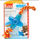 Фото 3 - іграшки PETSTAGES Orka Jack small with rope - Орка Джек мала з канатиком - іграшка для собак