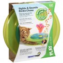 Фото - игрушки PETSTAGES Sights&Sounds Birdie Chase - Музыкальный Трек с мячиком и птичкой - игрушка для кошек, диаметр 31 см