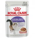 Фото - влажный корм (консервы) Royal Canin STERILISED in GRAVY консервированный корм для стерилизованных кошек