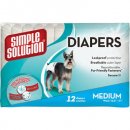 Фото - памперсы и трусики Simple Solution Disposable Diapers - Гигиенические подгузники для собак, 30 шт