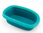 Фото - туалеты, лотки Stefanplast (Стефанпласт) SPRINT (СПРИНТ) туалет с бортиком, бирюзовый / синий