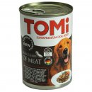 Фото 3 - влажный корм (консервы) TOMi 5 kinds of meat консервы для собак - кусочки в соусе, 5 видов мяса