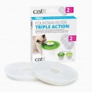 Фото - миски, поилки, фонтаны Hagen CATIT - Сменный фильтр тройного действия для питьевых фонтанов (43745)