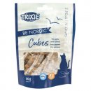 Фото - ласощі Trixie BE NORDIC CUBES SALMON ласощі для котів з лососем