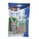 Фото - лакомства Trixie CAT GRASS трава для кошек с поддоном