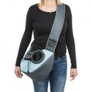 Фото - переноски, сумки, рюкзаки Trixie SLING FRONT CARRIER переноска - рюкзак для кошек и собак, ГОЛУБАЯ (28883)