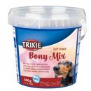 Фото - ласощі Trixie Soft Snack Bony Mix - Суміш ласощів для собак яловичина, баранина, лосось, курка