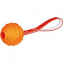 Фото - игрушки Trixie Soft & Strong BALL WITH ROPE игрушка для собак, мяч на веревке, резина