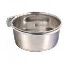 Фото - клітки та аксесуари Trixie STAINLESS STEEL, BOWL WITH HOLDER годівниця з гвинтовим кріпленням