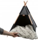 Фото 4 - спальные места, лежаки, домики Trixie TIPI лежак-вигвам для кота (36275)