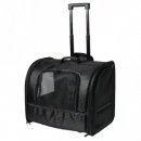Фото 2 - переноски, сумки, рюкзаки Trixie (Тріксі) TROLLEY ELEGANCE сумка-переноска для котів та собак, чорний (2881)