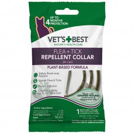 Vets Best (Ветс Бест) FLEA TICK REPELLENT COLLAR ошейник от блох и клещей для кошек