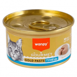 WanpWanpy Gourmet Gold Paste Tuna влажный корм для кошек ТУНЕЦ, паштет