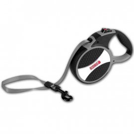 Kong EXPLORE LARGE рулетка для великих порід собак, сірий