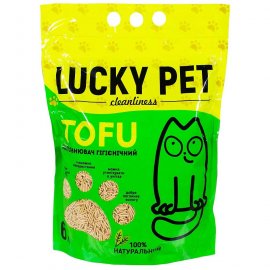 Lucky Pet Tofu Соєвий наповнювач для котячого туалету ПЕРСИК