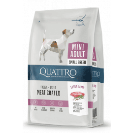 Quattro Adult Mini Extra Lamb сухий корм для собак дрібних порід ЯГНЯ