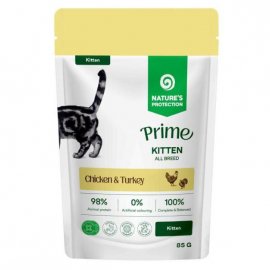 Natures Protection Prime Kitten Chicken & Turkey вологий корм для кошенят КУРКА та ІНДИЧКА