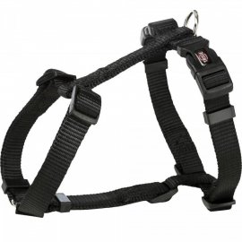 Trixie Premium H-Harness шлея для собак, нейлон, черный