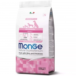 Monge Dog Breeder Adult Pork, Rise & Potatoes сухий корм для дорослих собак Свинина, рис та картопля