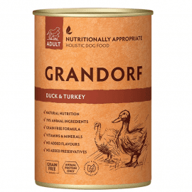 Grandorf (Грандорф) Duck & Turkey Adult консерва для собак УТКА и ИНДЕЙКА