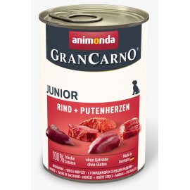 Animonda (Анимонда) GranCarno Junior Beef & Turkey hearts влажный корм для щенков ГОВЯДИНА, И ИНДЕЙКА