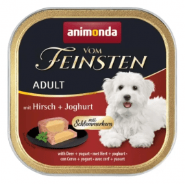 Animonda (Анімонда) Vom Feinsten Adult Deer & Yogurt вологий корм для собак ОЛЕНИНА та ЙОГУРТ