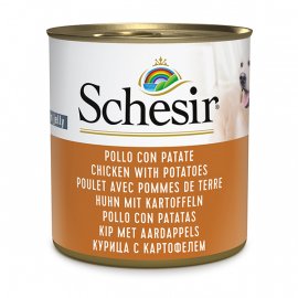 Schesir (Шезир) Chicken With Potatoes консерви для собак КУРКА З КАРТОПЛЕЮ в желе