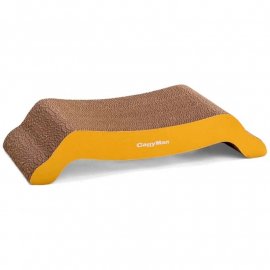 CattyMan Cardboard Scratcher Brige картонна кігтеточка з котячою м'ятою для котів