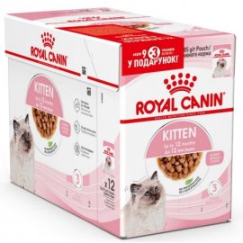 Royal Canin KITTEN INSTINCTIVE in GRAVY вологий корм для кошенят у віці 4-12 місяців