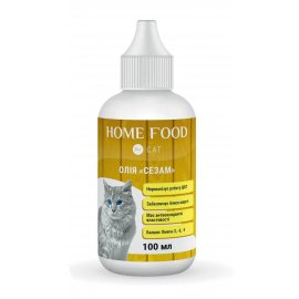 Home Food (Хоум Фуд) Олія Сезам для котів для нормалізації роботи ШКТ
