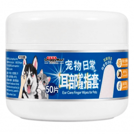 DoggyMan Ear Care Finger Wipes одноразові вологі серветки на палець для чищення вух собак і котів