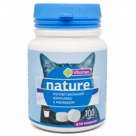 Vitomax Nature полівітамінний комплекс для кошенят з молоком