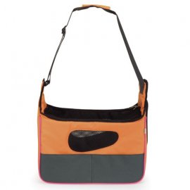 Camon (Камон) Сумка-переноска для дрібних тварин, помаранчевий/сірий