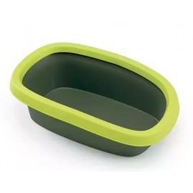 Stefanplast (Стефанпласт) SPRINT (СПРИНТ) туалет с бортиком, салатовый / темно зеленый