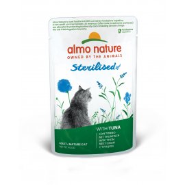 Almo Nature Holistic FUNCTIONAL STERILISED TUNA консервы для стерилизованных кошек ТУНЕЦ