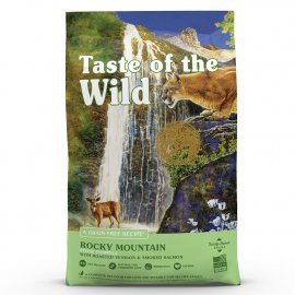 Taste of the Wild ROCKY MOUNTAIN FELINE FORMULA - корм для кошек и котят с мясом жареной оленины и копченым лососем