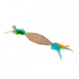 Eastland Іграшка для кішок з гофри та пір'я