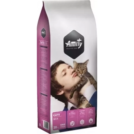 Amity (Амити) ECO Cat Mix сухой корм для кошек МЯСНОЙ МИКС
