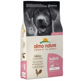 Almo Nature Holistic LARGE PUPPY WITH FRESH CHICKEN сухой корм для щенков больших пород КУРИЦА