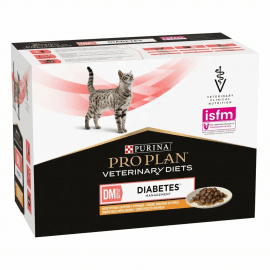 Purina Pro Plan (Пурина Про План) Veterinary Diets DM Diabetes Management Chicken влажный лечебный корм для кошек c сахарным диабетом КУРИЦА