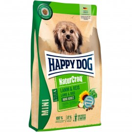 Happy Dog (Хэппи Дог) NATUR CROQ MINI ADULT LAMB & RISE сухой корм для собак мелких пород ЯГНЕНОК и РИС