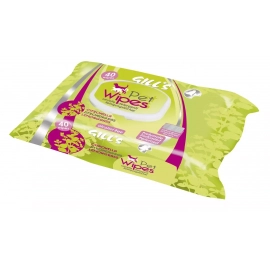 Gill's LEMONGRASS вологі гігієнічні серветки з лемонграсом для кішок та собак