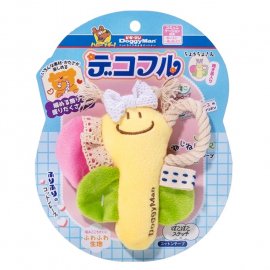 DoggyMan Decorated Butterfly мягкая игрушка с пищалкой для собак БАБОЧКА С ДЕКОРОМ